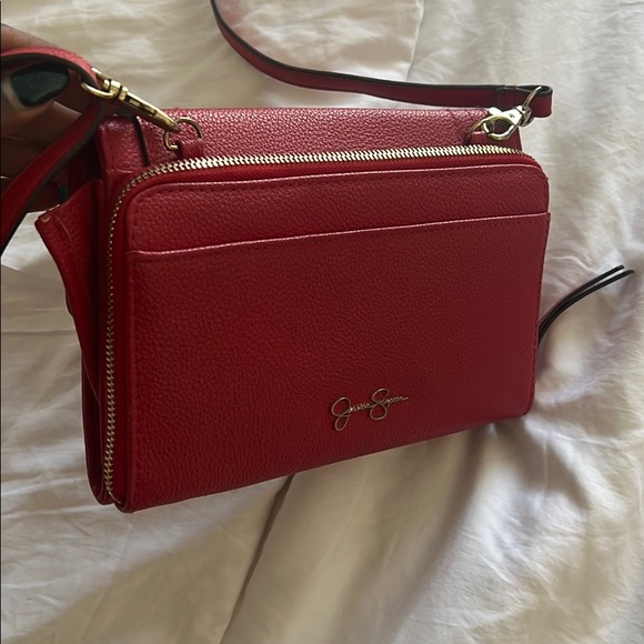 Jessica Simpson Red Crossbody Bag - Picture 4 of 6